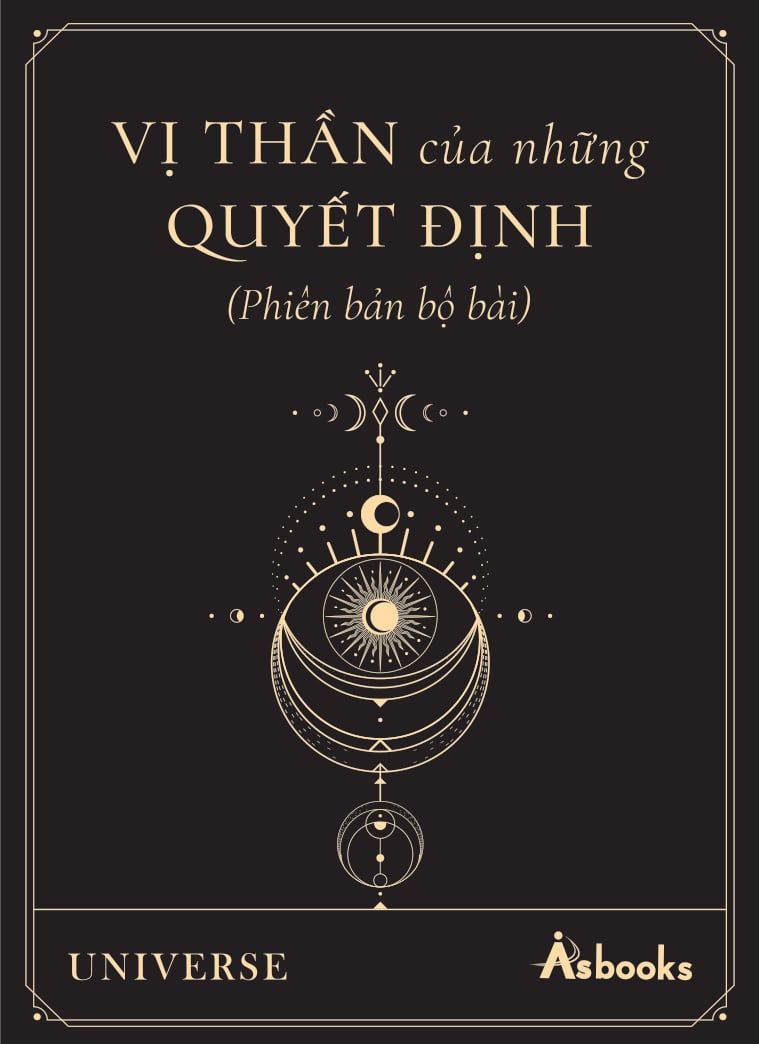  Sách - BỘ BÀI Vị Thần Của Những Quyết Định 