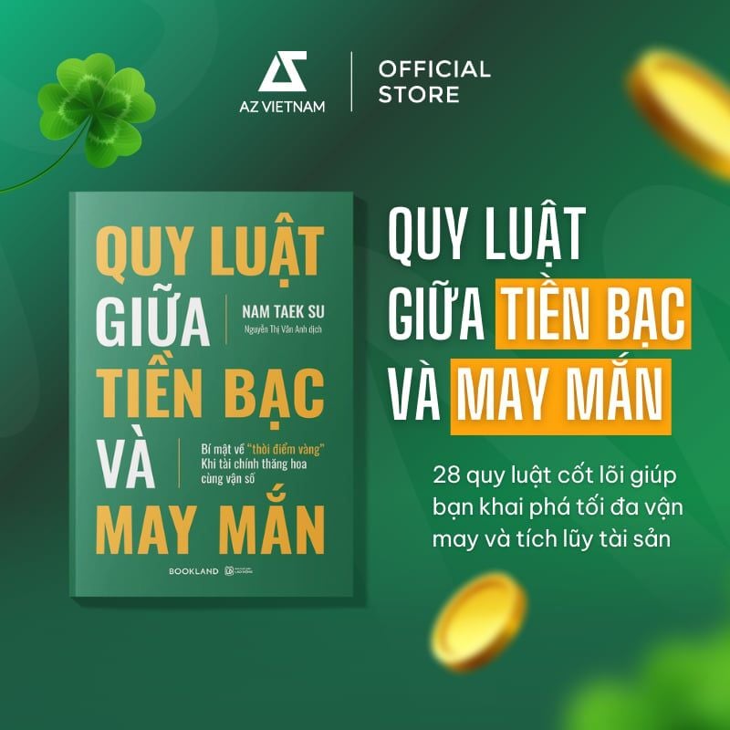  Sách - Quy Luật Giữa Tiền Bạc Và May Mắn 