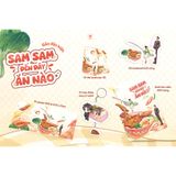  Sách - Sam Sam Đến Đây Ăn Nào 
