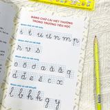  Sách luyện viết tập tô - Bộ 4 quyển tập tô chữ cho bé mẫu giáo 