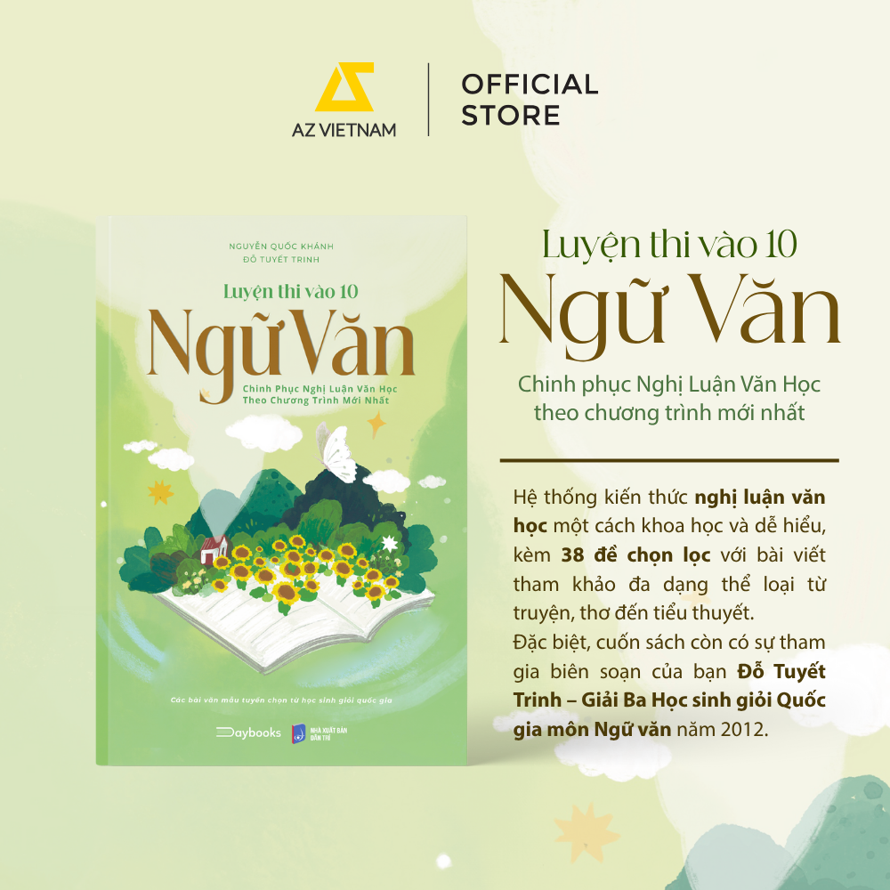  Sách - Luyện Thi Vào 10 Ngữ Văn - Chinh Phục Nghị Luận Văn Học Theo Chương Trình Mới Nhất 