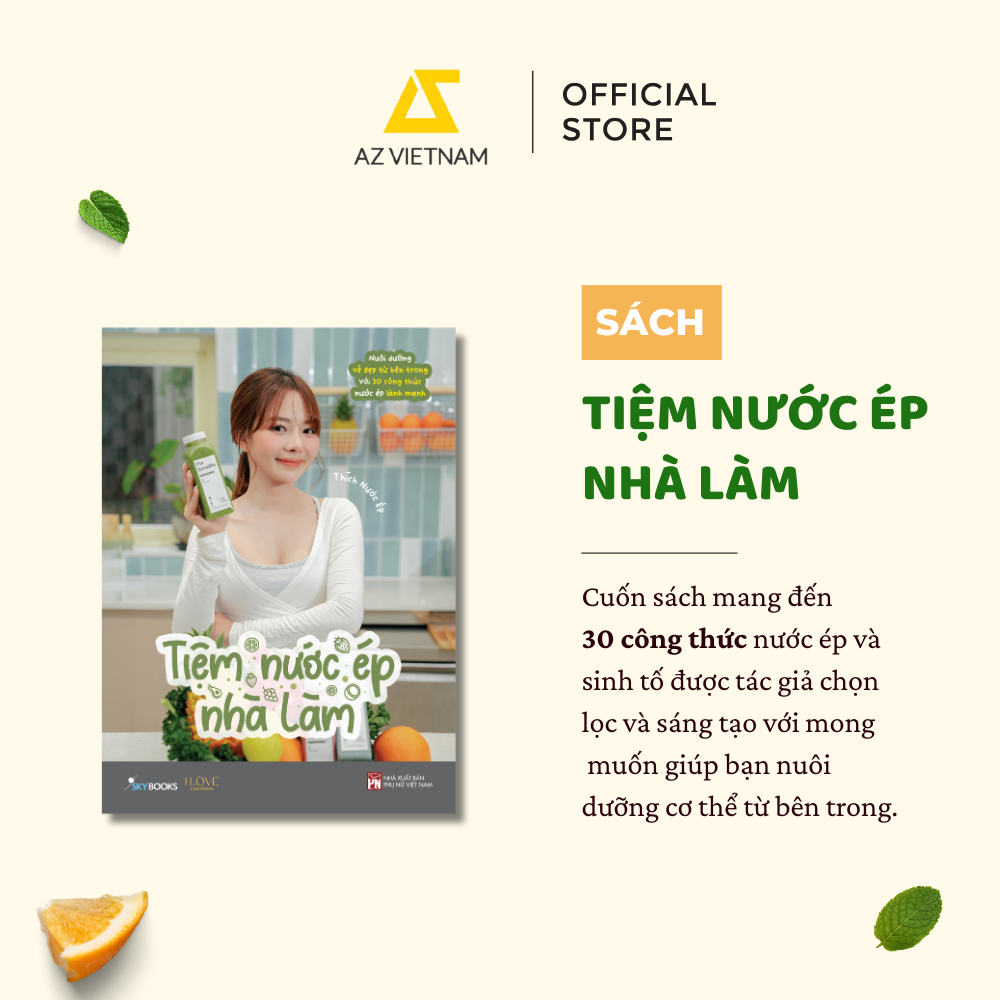  Sách - Tiệm Nước Ép Nhà Làm 