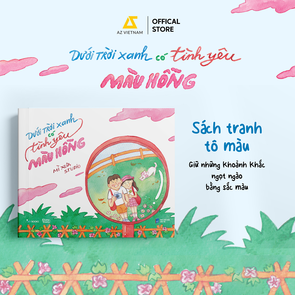  Sách - Dưới Trời Xanh Có Tình Yêu Màu Hồng 