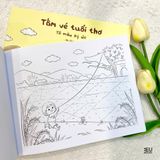  Sách - Tấm Vé Tuổi Thơ - Tô Màu Ký Ức 