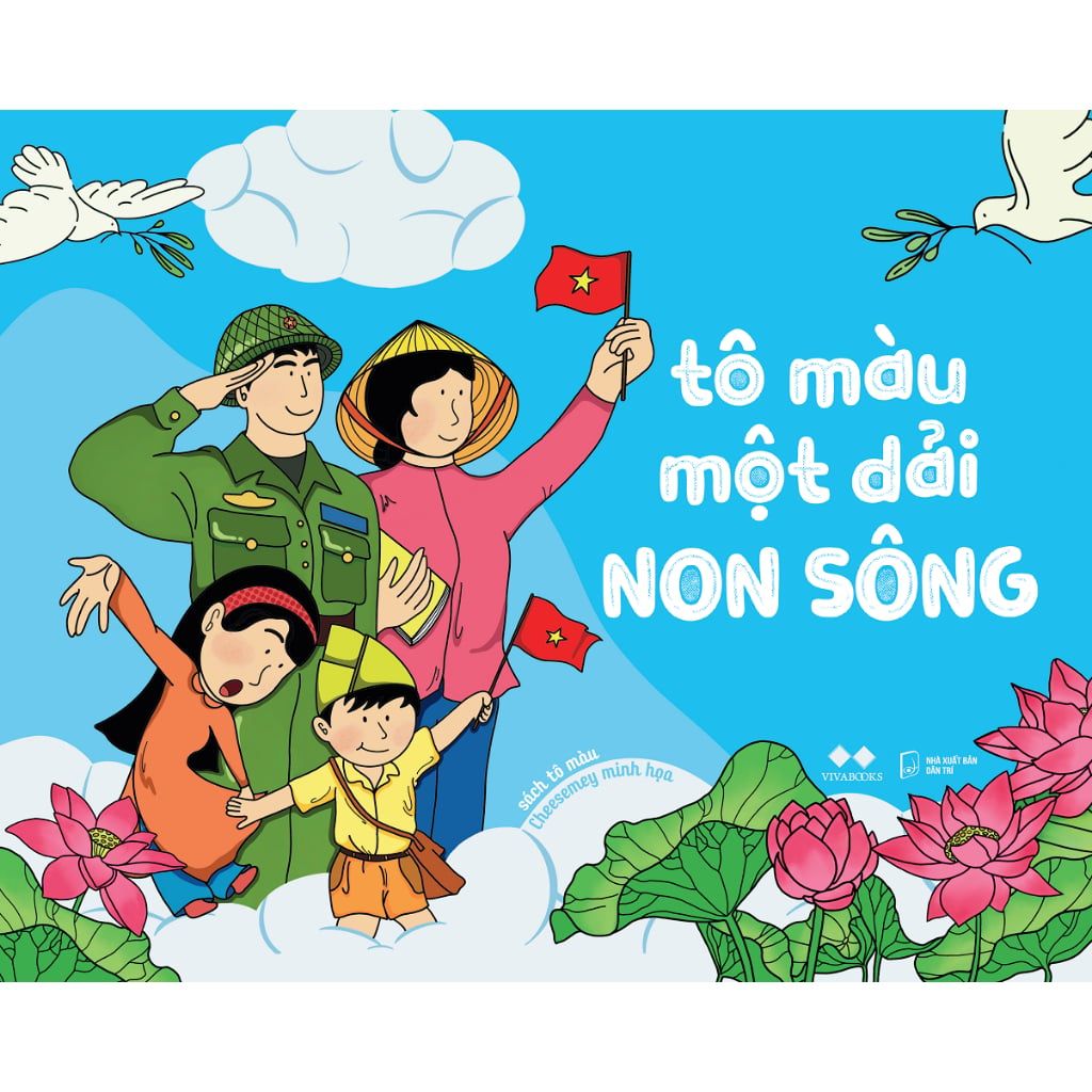  Sách - Tô Màu Một Dải Non Sông 