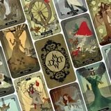  Sách - [Boxset Việt Hoá] DARK WOOD TAROT (Bộ Bài & Sách Hướng Dẫn) 