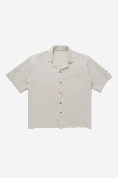 ÁO SƠ MI CUBAN LINEN BASIC