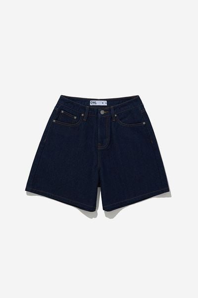 QUẦN SHORT JEAN NỮ DAD 2.0 - Indigo