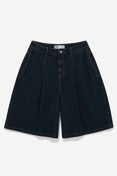 QUẦN SHORT JEAN ỐNG CONG BASIC