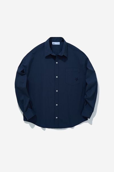 ÁO SƠ MI REGULAR CURVYSLEEVE - Navy