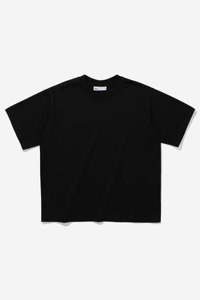 ÁO THUN BOXY BASIC - Đen