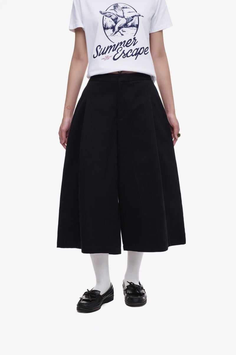 QUẦN LỬNG ỐNG RỘNG KAKI CULOTTES