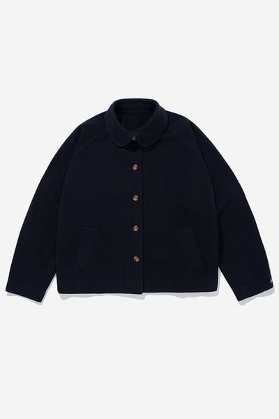 ÁO KHOÁC KAKI NỮ COLLAR - Navy