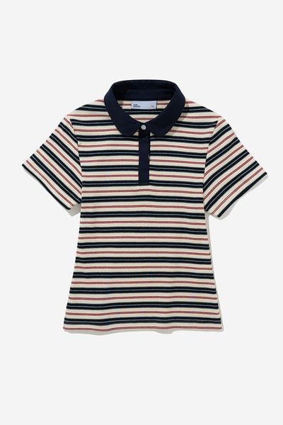 ÁO POLO NỮ COLLAR - Đỏ