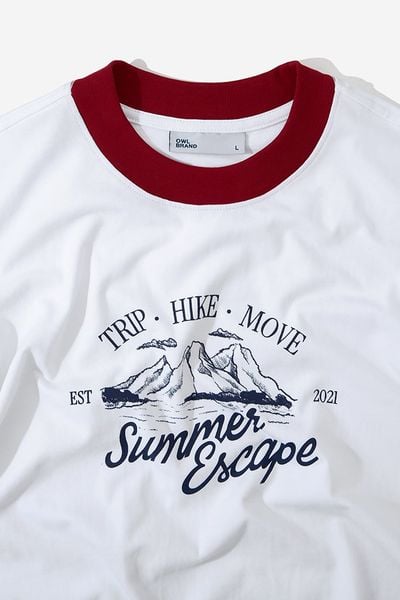 ÁO THUN REGULAR RINGER SUMMER ESCAPE
