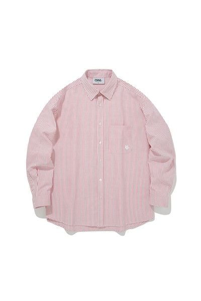 ÁO SƠ MI REGULAR OXFORD 2.0 - Sọc đỏ