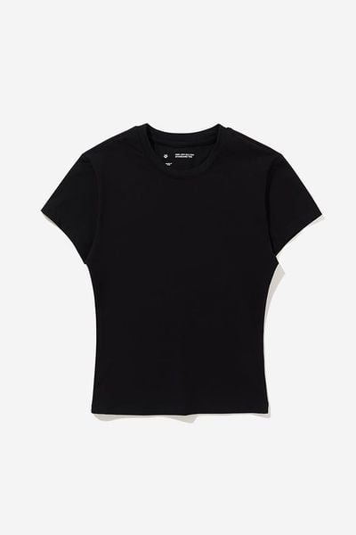 ÁO THUN NỮ BABYTEE BASIC - Đen