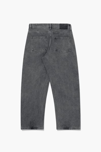 QUẦN JEAN NAM ỐNG RỘNG PLEATED