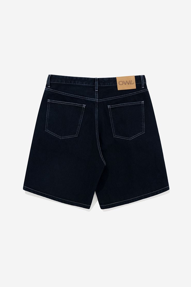 QUẦN SHORT JEAN NAM ỐNG RỘNG PLEATED