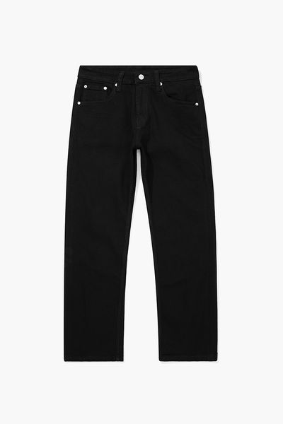 QUẦN JEAN NAM ỐNG ĐỨNG BASIC - Đen