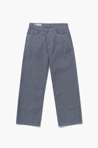 QUẦN JEAN NAM ỐNG RỘNG STRIPED - Sọc xanh