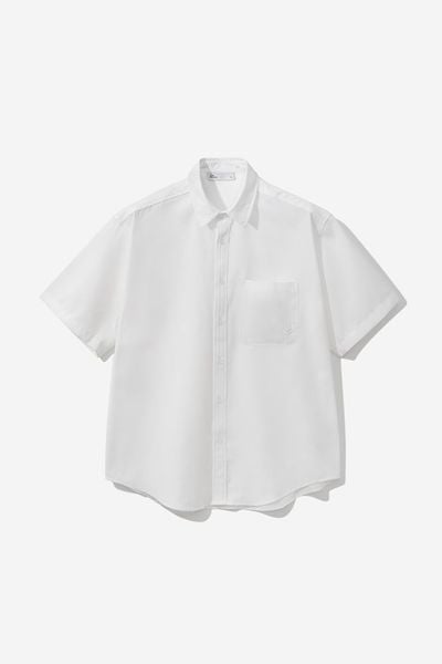 ÁO SƠ MI REGULAR OXFORD - Trắng