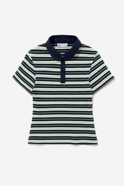 ÁO POLO NỮ COLLAR - Navy