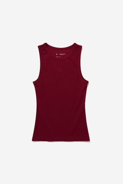 ÁO THUN NỮ TANKTOP BASIC - Đỏ