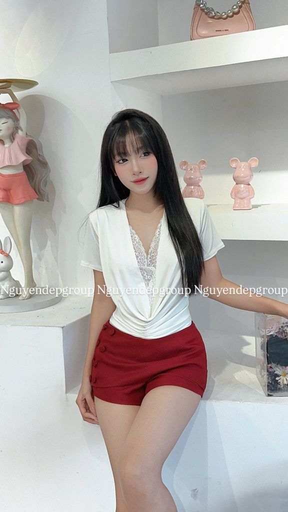 Set áo body sutit kèm cv giả quần (NE60)