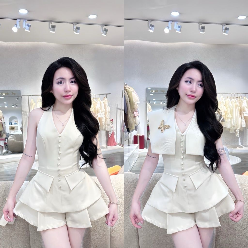 Set 3 món áo 2s kèm khoác ngoài & cv (G27)