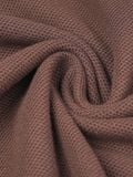  HOWS? POLO BASIC TEE / BROWN 