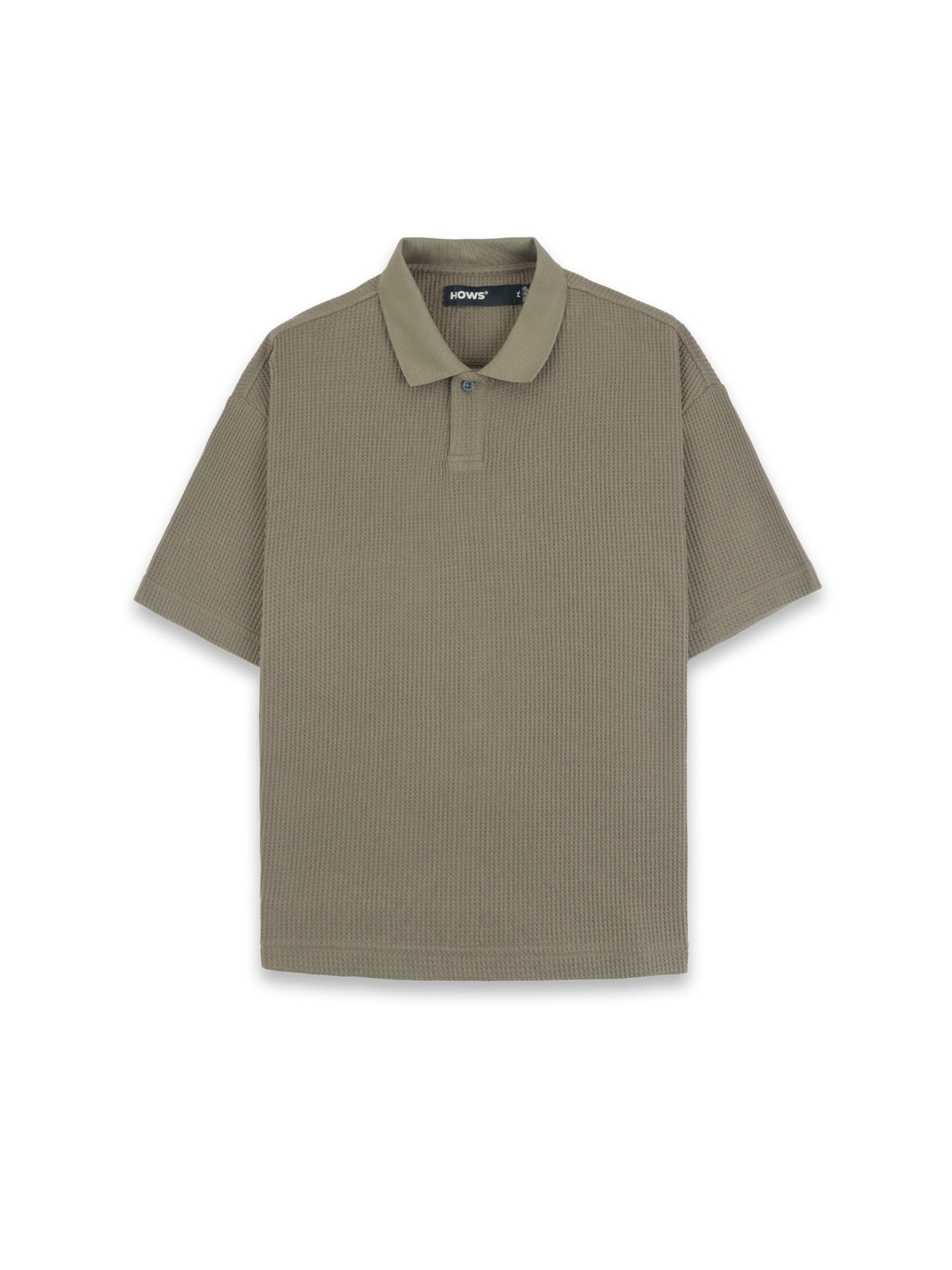  HOWS® POLO BASIC TEE 02 / MOSS 