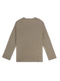  HOWS® FITTED LONG SLEEVE HENLEY T-SHIRT / MOSS 