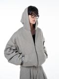  HOWS® HOODIE IN THE NIGHT / CEMENT 