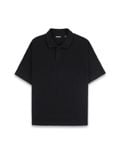  HOWS® POLO BASIC TEE 02 / BLACK 