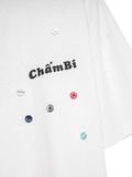  HOWS® BUTON TEE / WHITE 