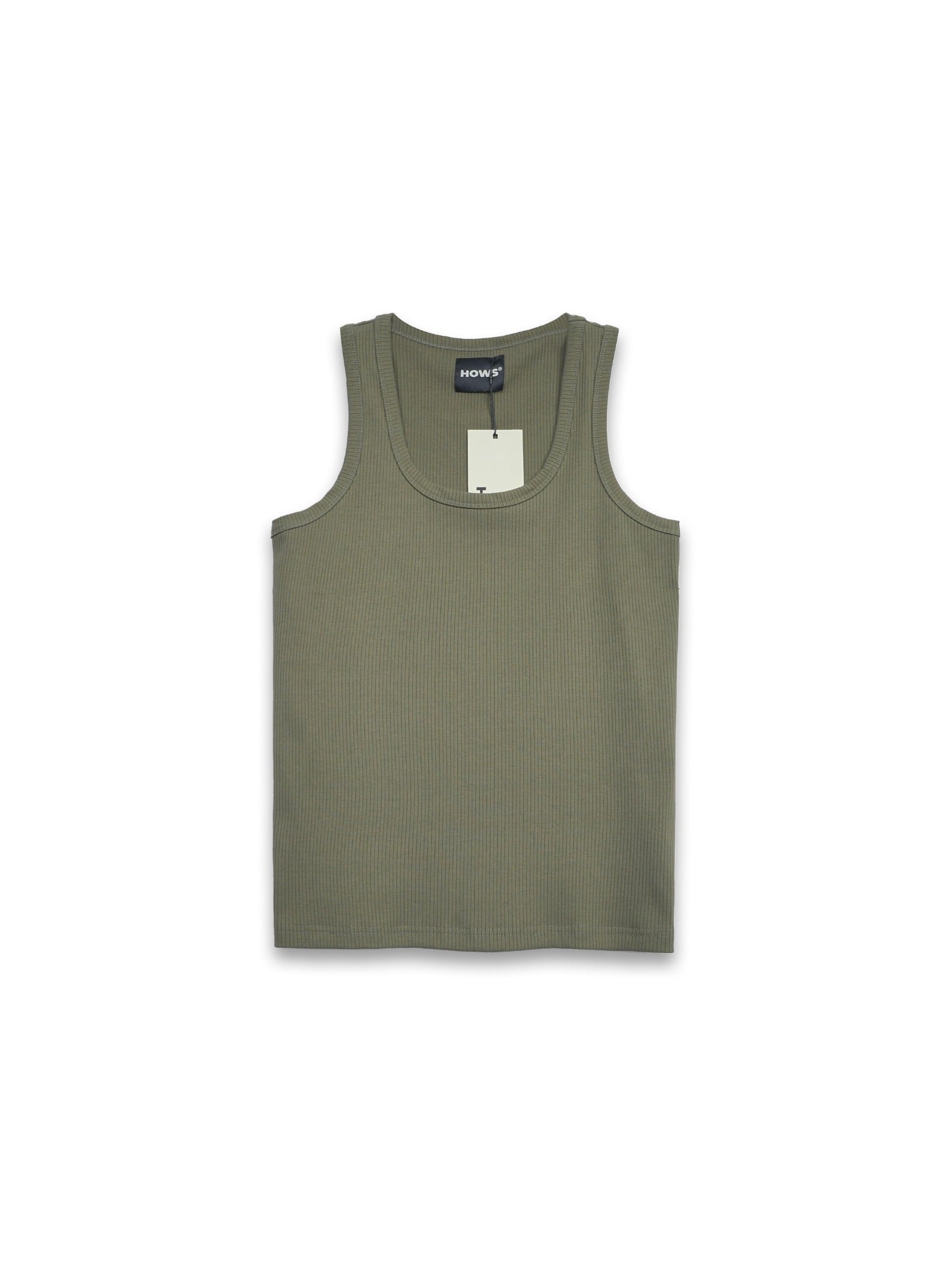  HOWS® BASIC TANKTOP / MOSS 