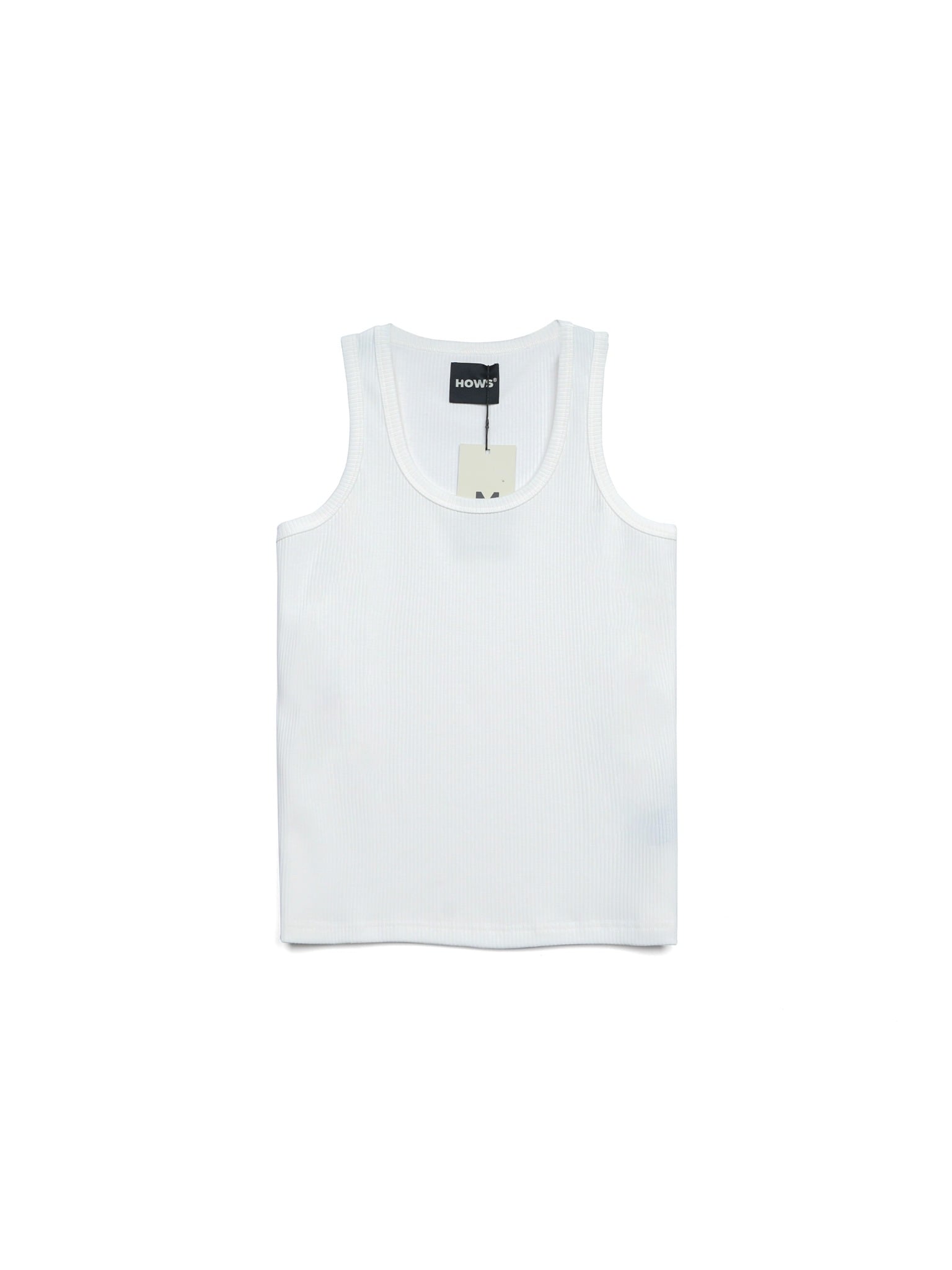 HOWS® BASIC TANKTOP / WHITE 