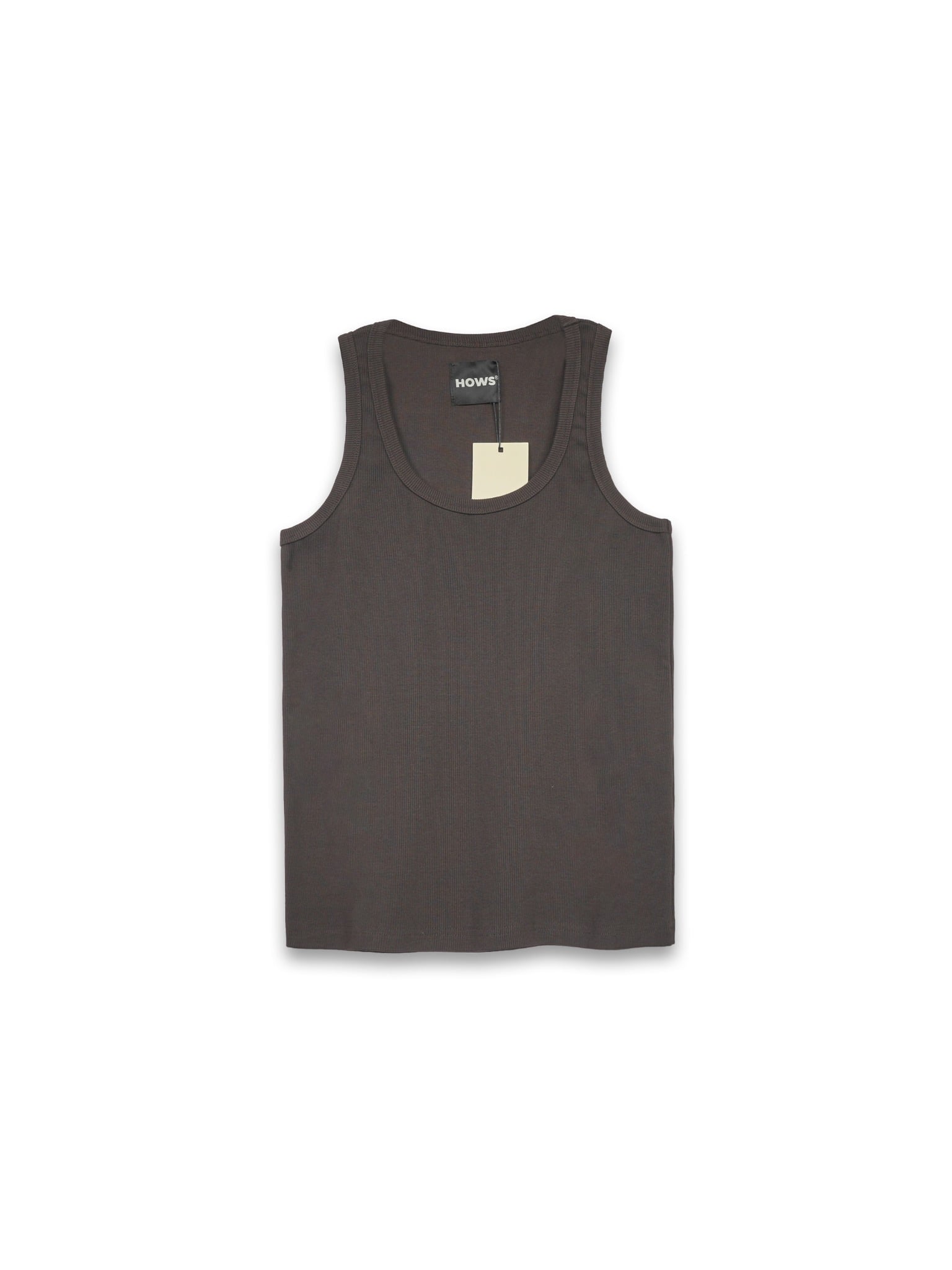  HOWS® BASIC TANKTOP / BROWN 