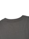  HOWS® BASIC TEE HOWS LOGO / LEAD GREY 