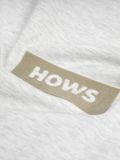  HOWS® BASIC TEE HOWS LOGO / LIGHT GREY 
