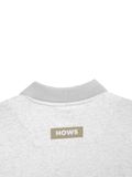  HOWS® POLO BASIC TEE / LIGHT GREY 