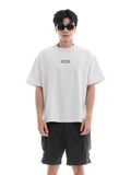  HOWS® BASIC TEE HOWS LOGO / LIGHT GREY 