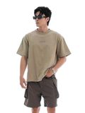  HOWS® BASIC TEE HOWS LOGO / BEIGE 