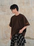  HOWS® BASIC TEE V.2 / BROWN 