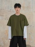  HOWS® BASIC TEE V.2 / MOSS 