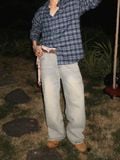 HOWS® INSIDE-OUT JEANS PANTS / LIGHT GREY 