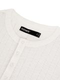  HOWS® FITTED HENLEY T-SHIRT / CREAM 