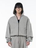  HOWS® HOODIE IN THE NIGHT / CEMENT 