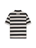  HOWS® STRIPED POLO / BLACK 